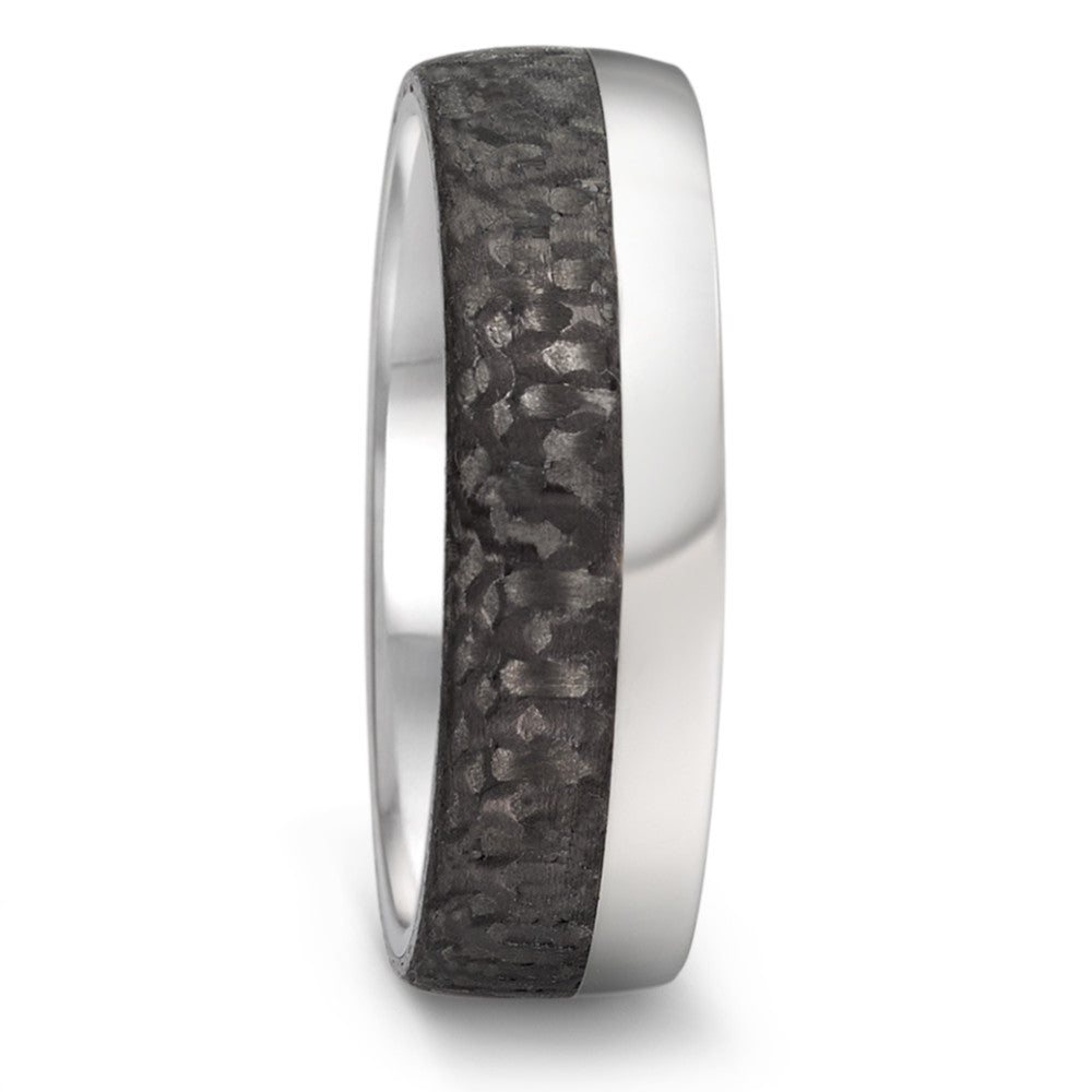 Wedding Ring Stainless steel, Carbon