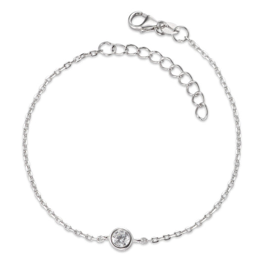 Bracelet Silver Rhodium plated 16-19 cm