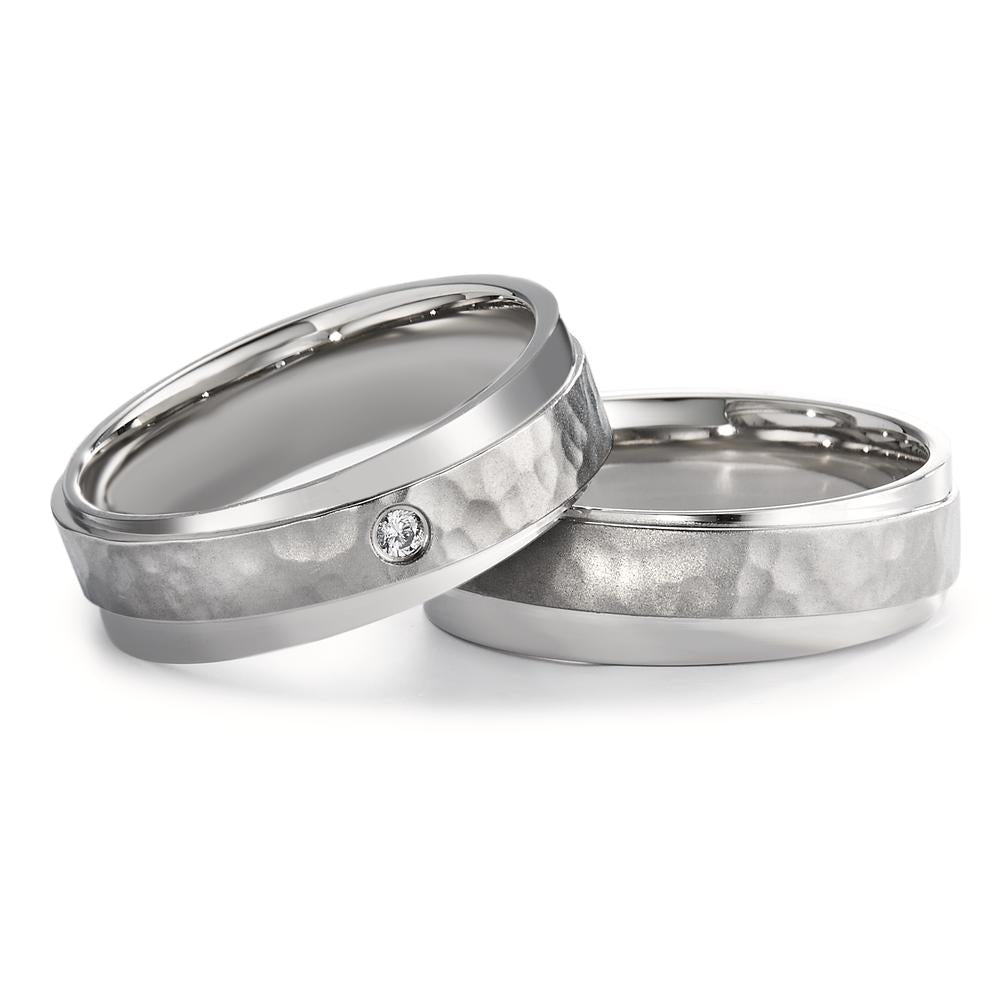 Wedding Ring Stainless steel Zirconia