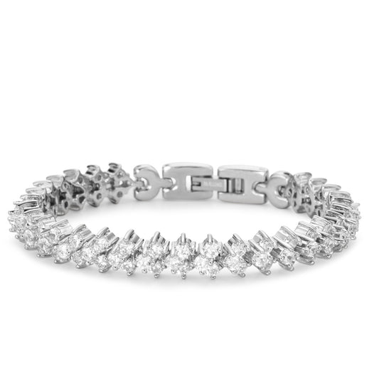 Bracelet Bronze Zirconia 18 cm