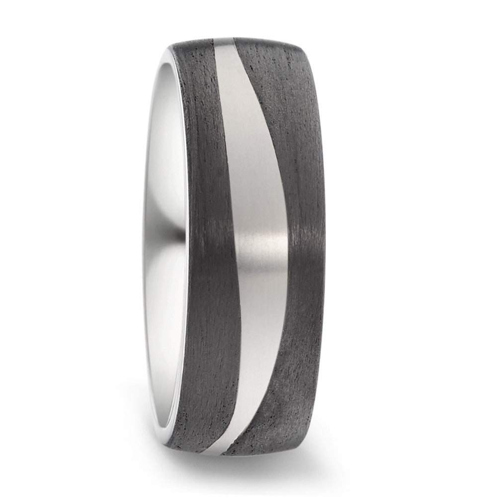 Wedding Ring Titanium, Carbon