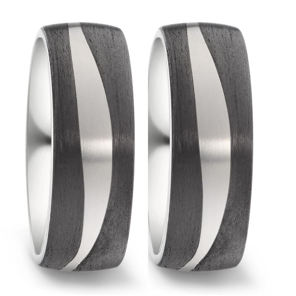 Wedding Ring Titanium, Carbon