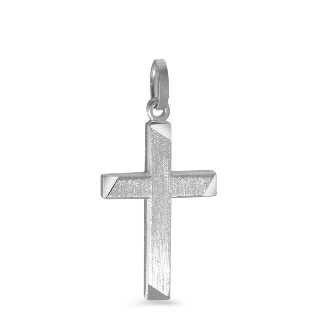 Pendant Silver Rhodium plated Cross