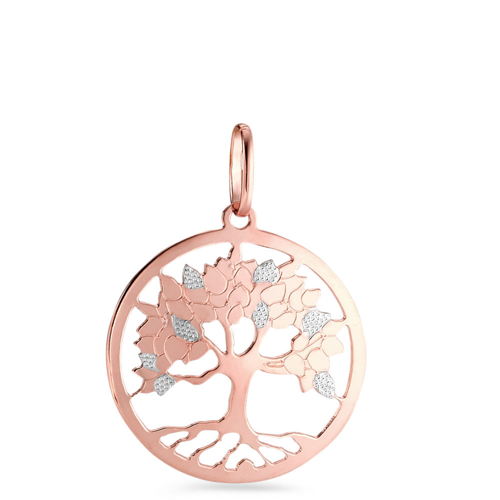 Pendant 9k Red Gold Tree Of Life Ø16 mm