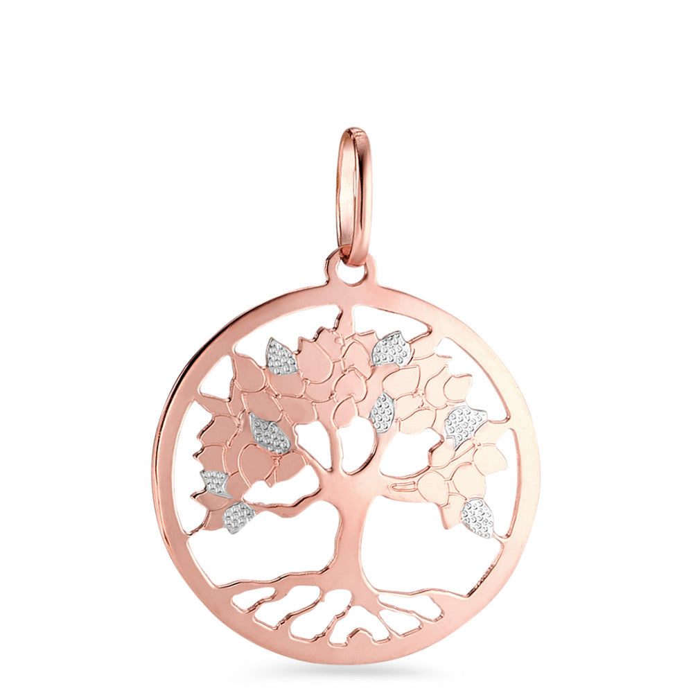 Pendant 9k Red Gold Tree Of Life Ø20 mm