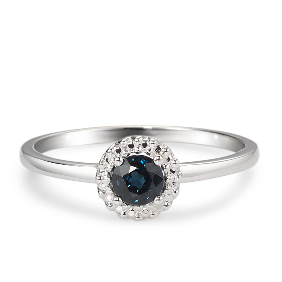 Ring 9k White Gold Sapphire Ø6.5 mm