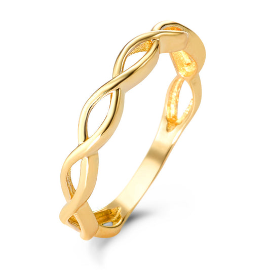 Ring 9k Yellow Gold Infinity