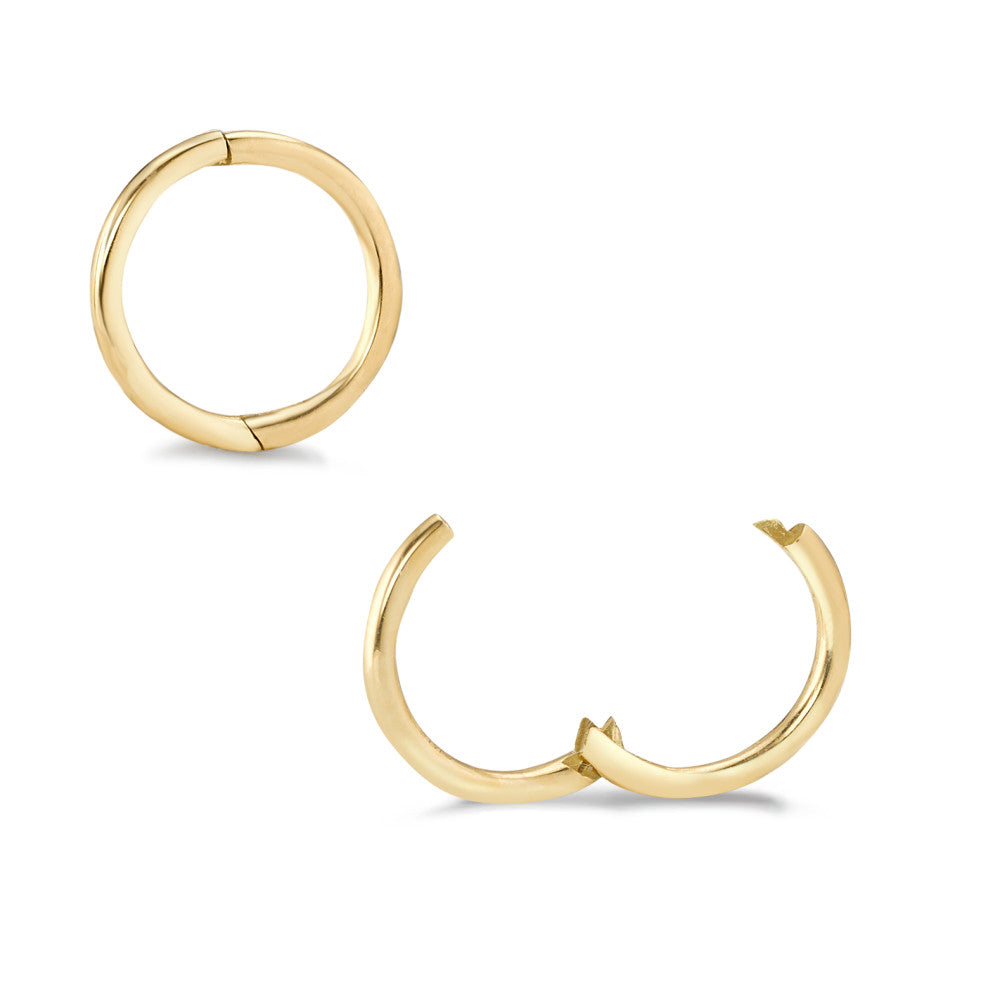 Hinged hoop 18k Yellow Gold