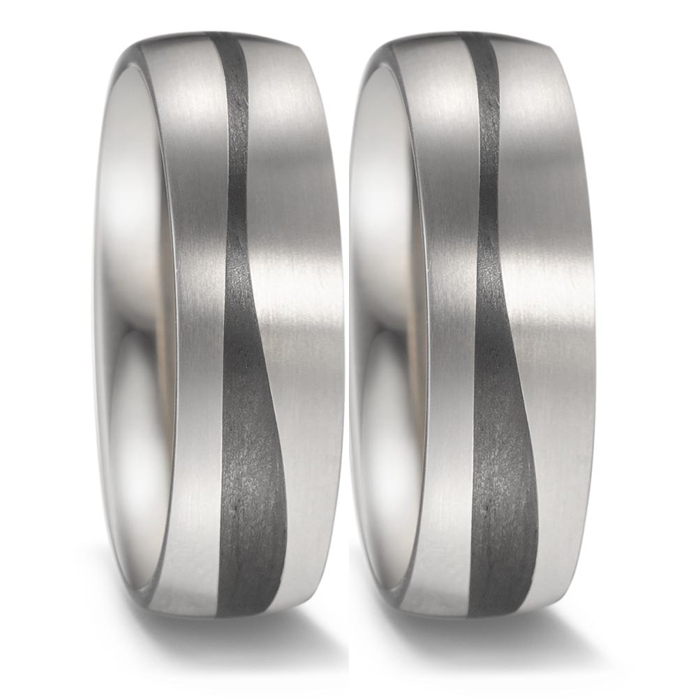 Wedding Ring Titanium, Carbon