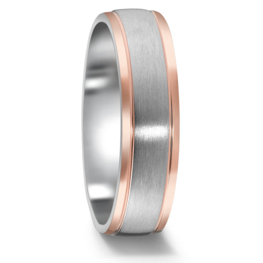 Wedding Ring Stainless steel Rose IP coated