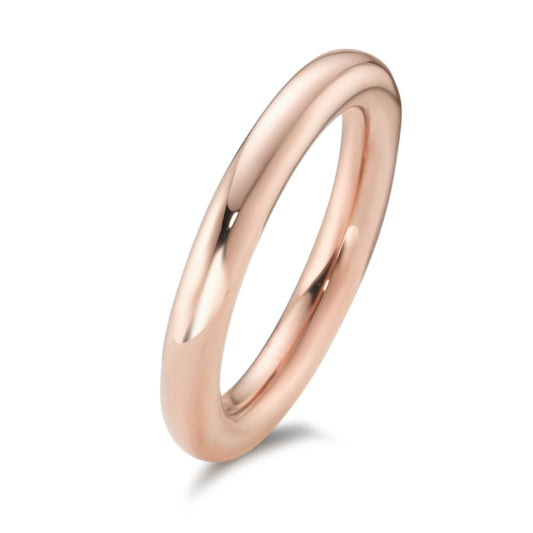 Stacking ring Stainless steel Rose IP coated