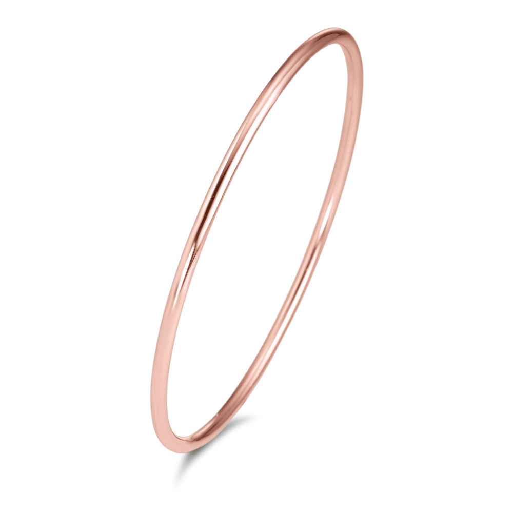 Bangle Stainless steel Rose IP coated Ø65 mm