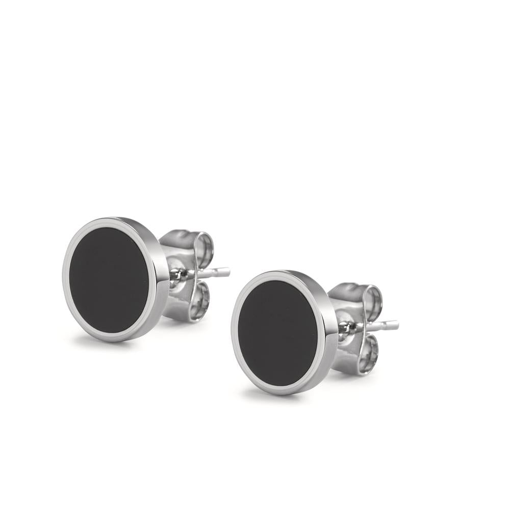 Stud earrings Stainless steel Ø9 mm