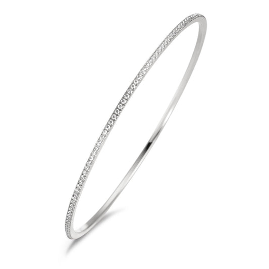 Bangle Stainless steel Zirconia Ø65 mm