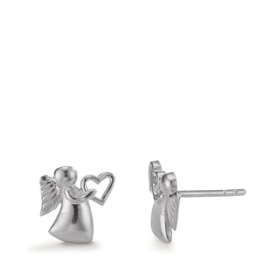 Stud earrings Silver Angel Ø9 mm