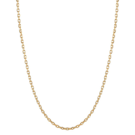 Chain necklace Silver Yellow Gold plated 40-42 cm