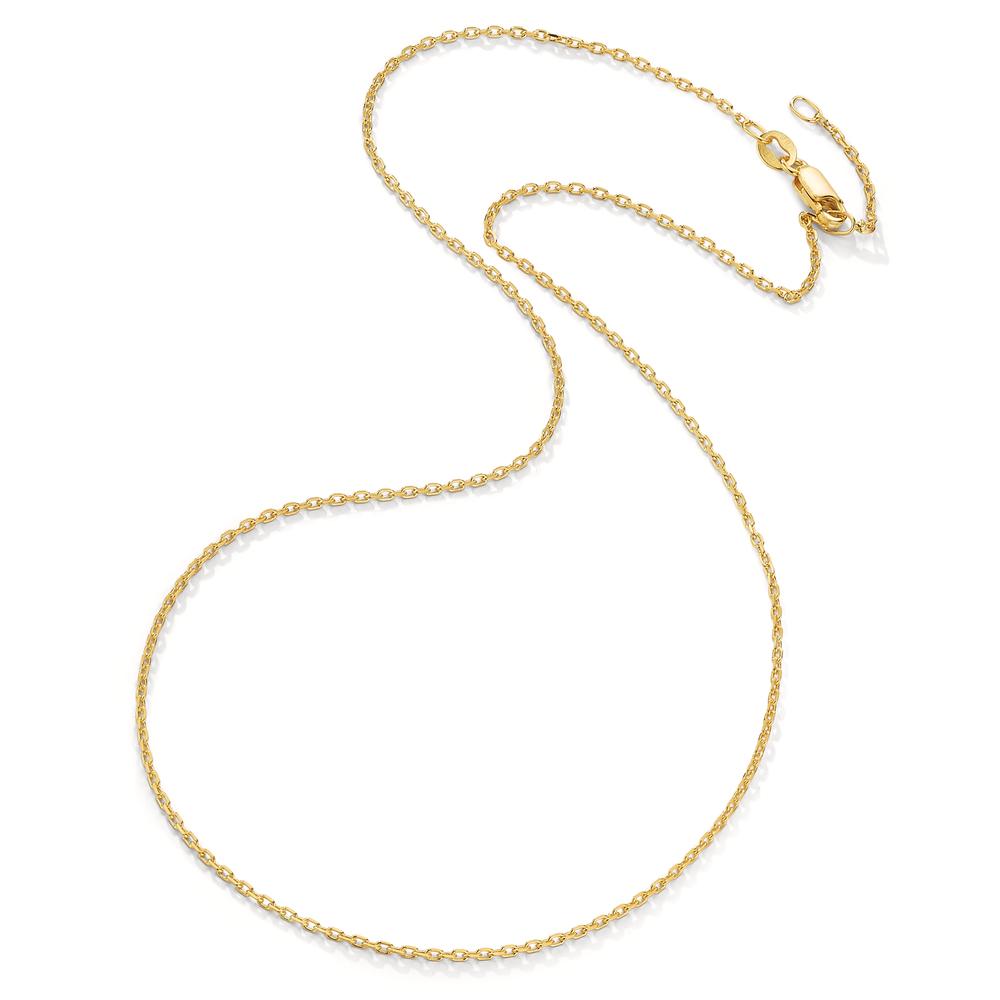 Necklace Silver Yellow Gold plated 40-42 cm