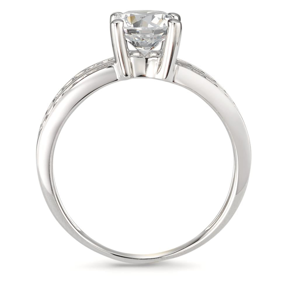 Ring 18k White Gold Zirconia