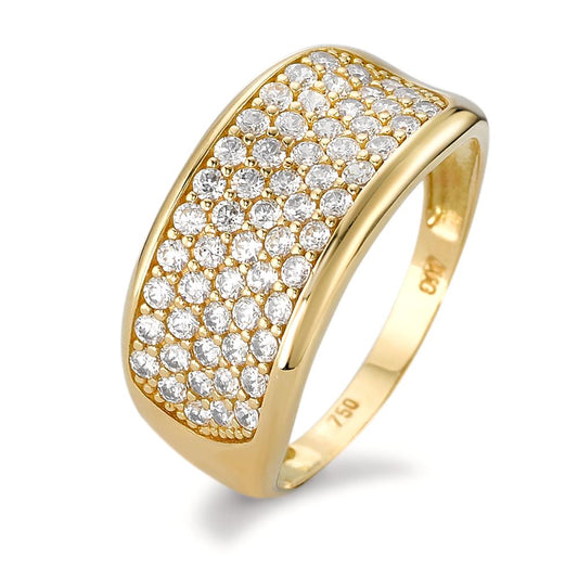 Ring 18k Yellow Gold Zirconia