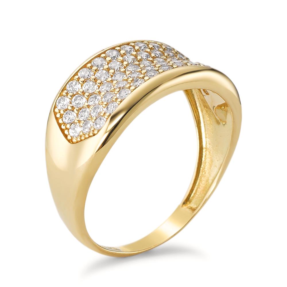 Ring 18k Yellow Gold Zirconia