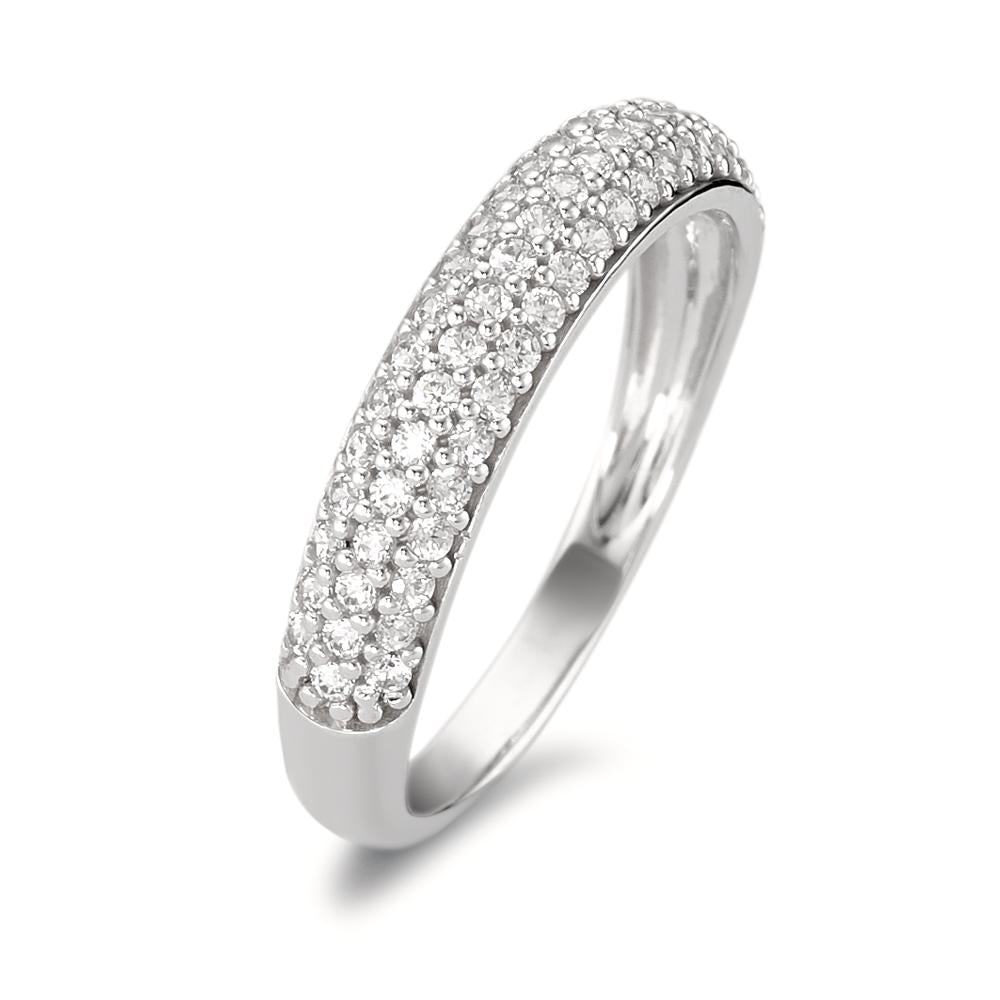 Ring 18k White Gold Zirconia