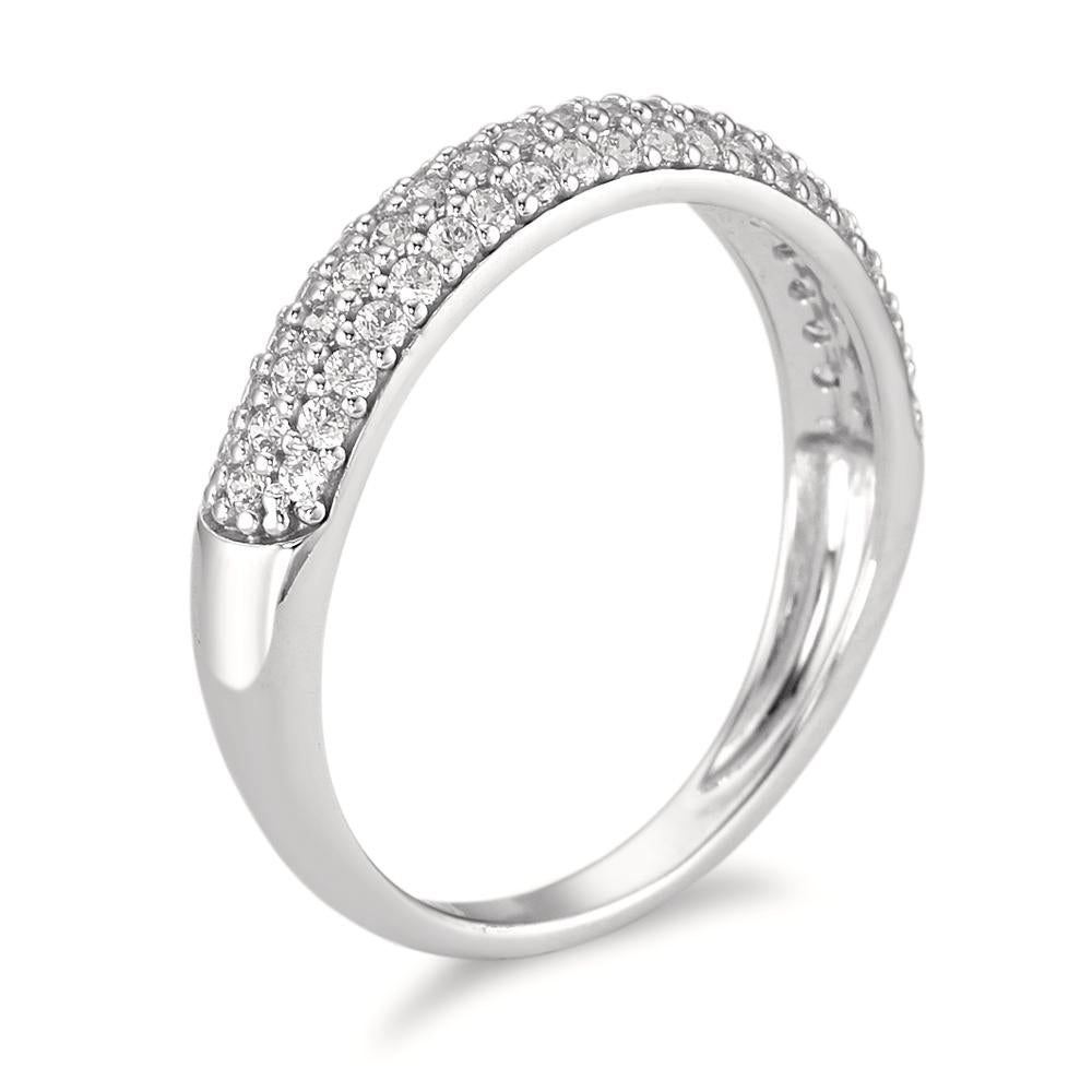 Ring 18k White Gold Zirconia