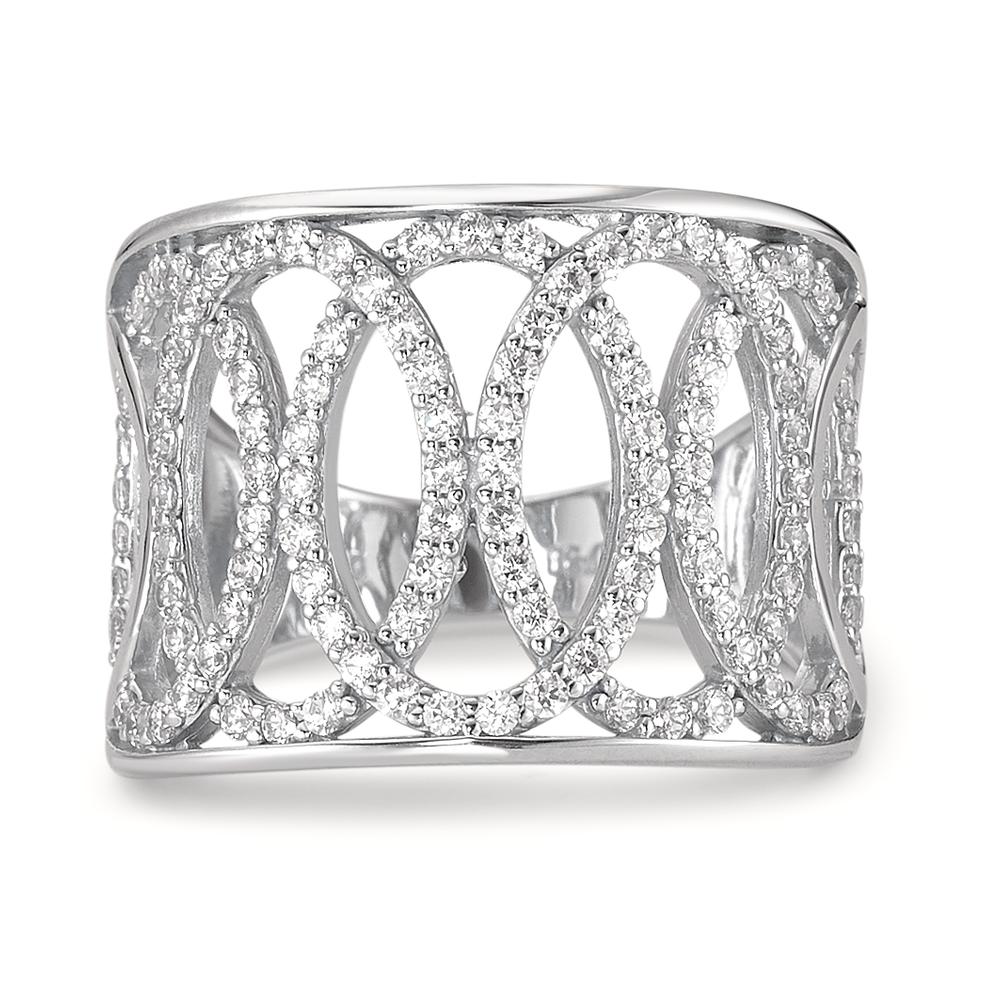 Ring 18k White Gold Zirconia