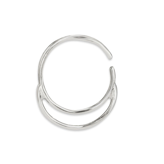 Nose ring 18k White Gold