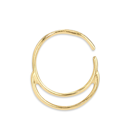 Nose ring 18k Yellow Gold