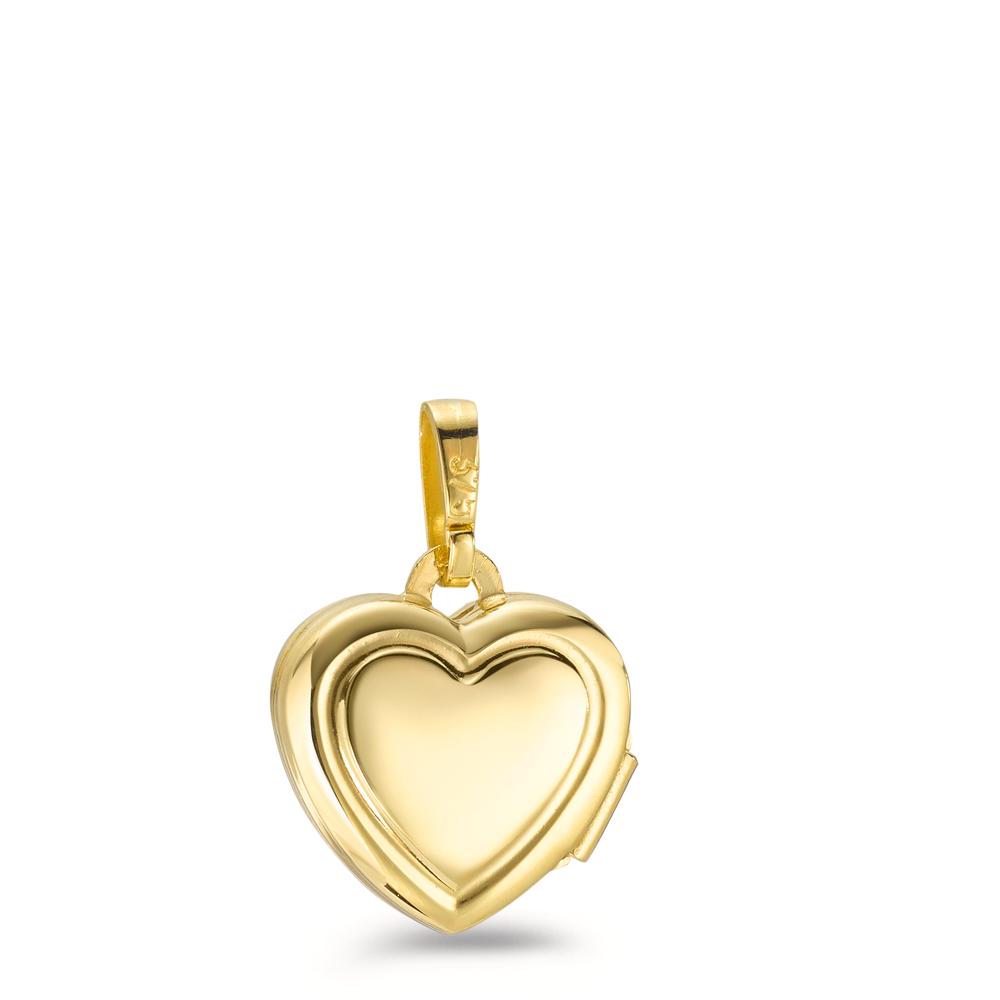 Locket 9k Yellow Gold Heart Ø11 mm