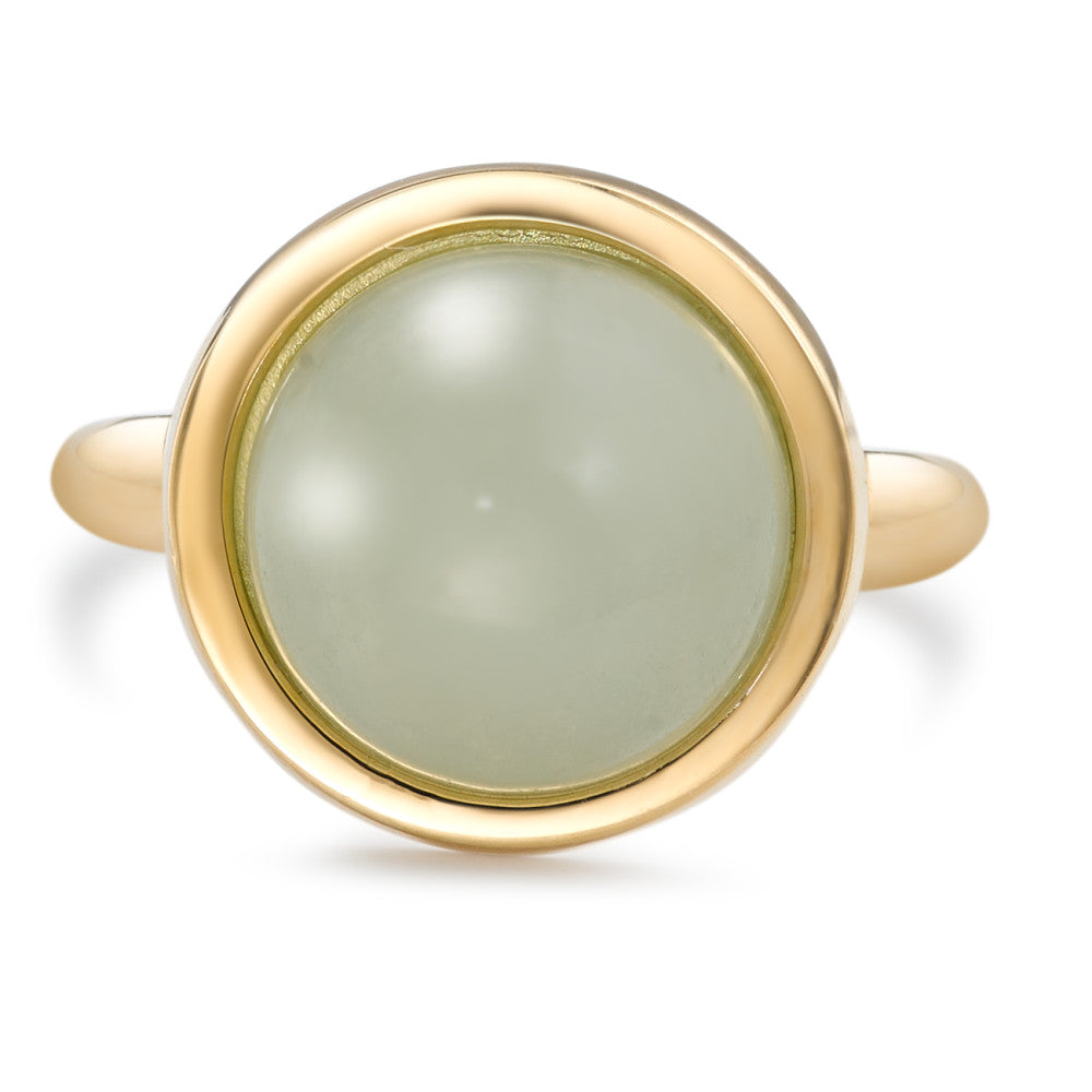 Ring 18k Yellow Gold Aventurine Ø15 mm