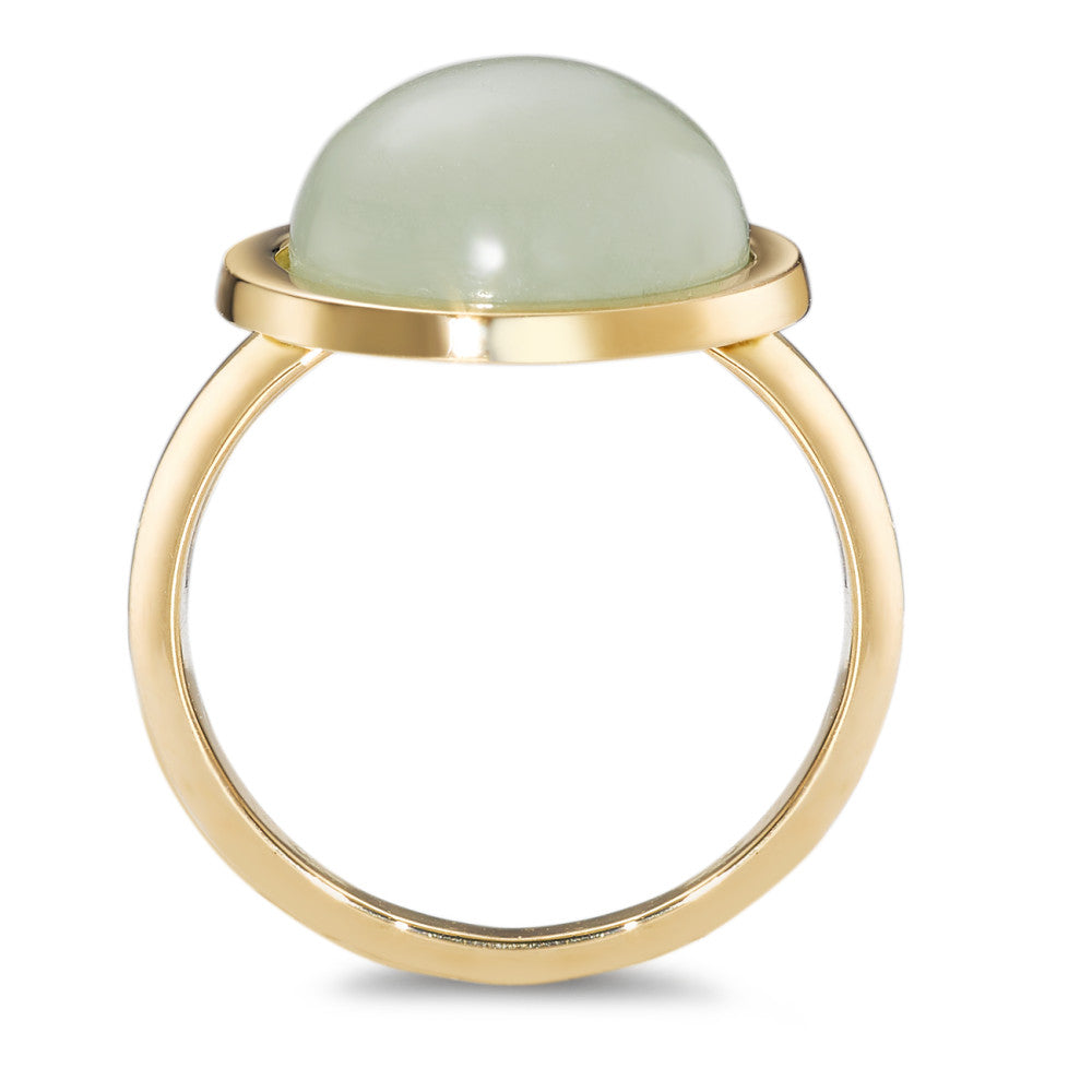 Ring 18k Yellow Gold Aventurine Ø15 mm