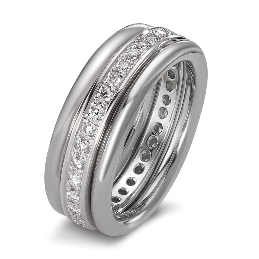 Stacking ring 18k White Gold