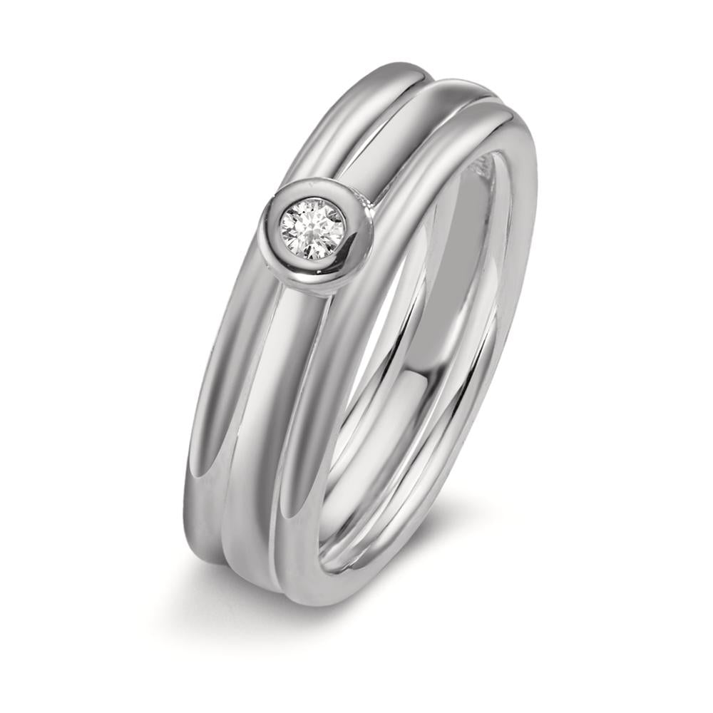 Stacking ring 18k White Gold