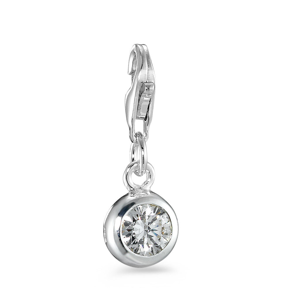 Charms Silver Zirconia