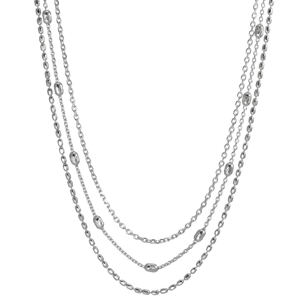 Necklace Silver Rhodium plated 41-43 cm