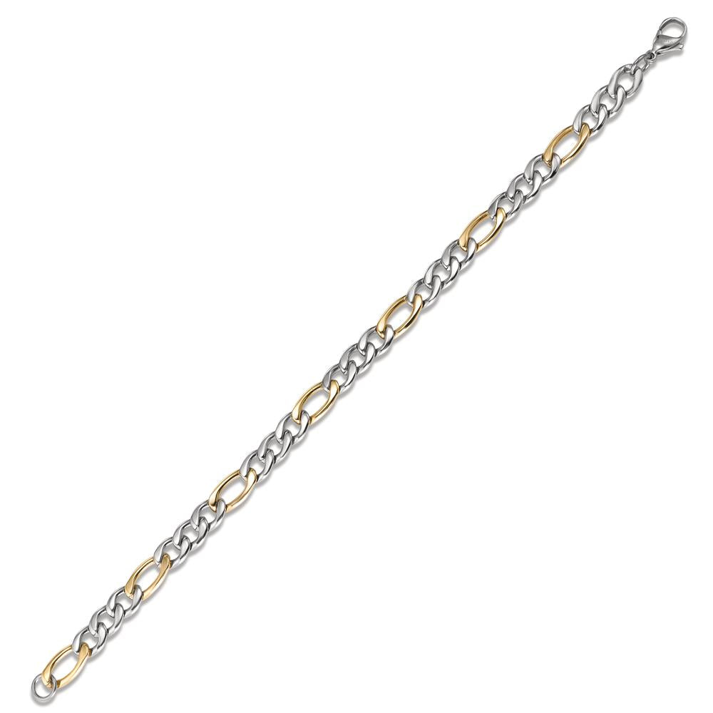 Bracelet Stainless steel Yellow Bicolor 19 cm