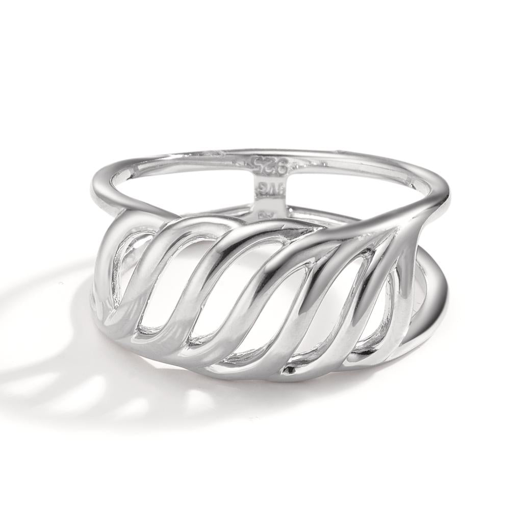 Ring Silver Rhodium plated