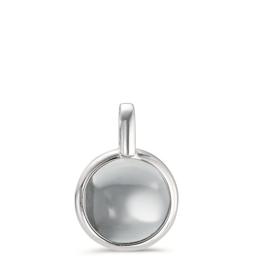 Pendant Silver Rhodium plated Ø14 mm