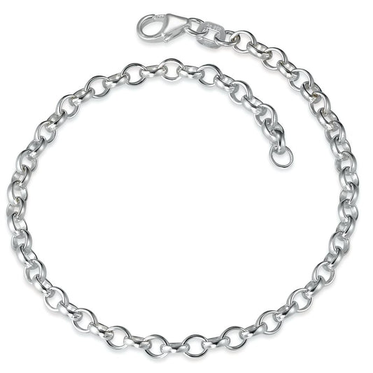 Bracelet Silver Rhodium plated 19 cm