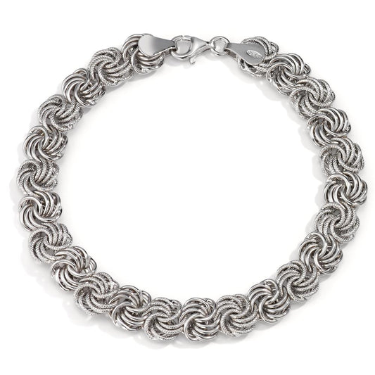 Bracelet Silver Rhodium plated 18 cm