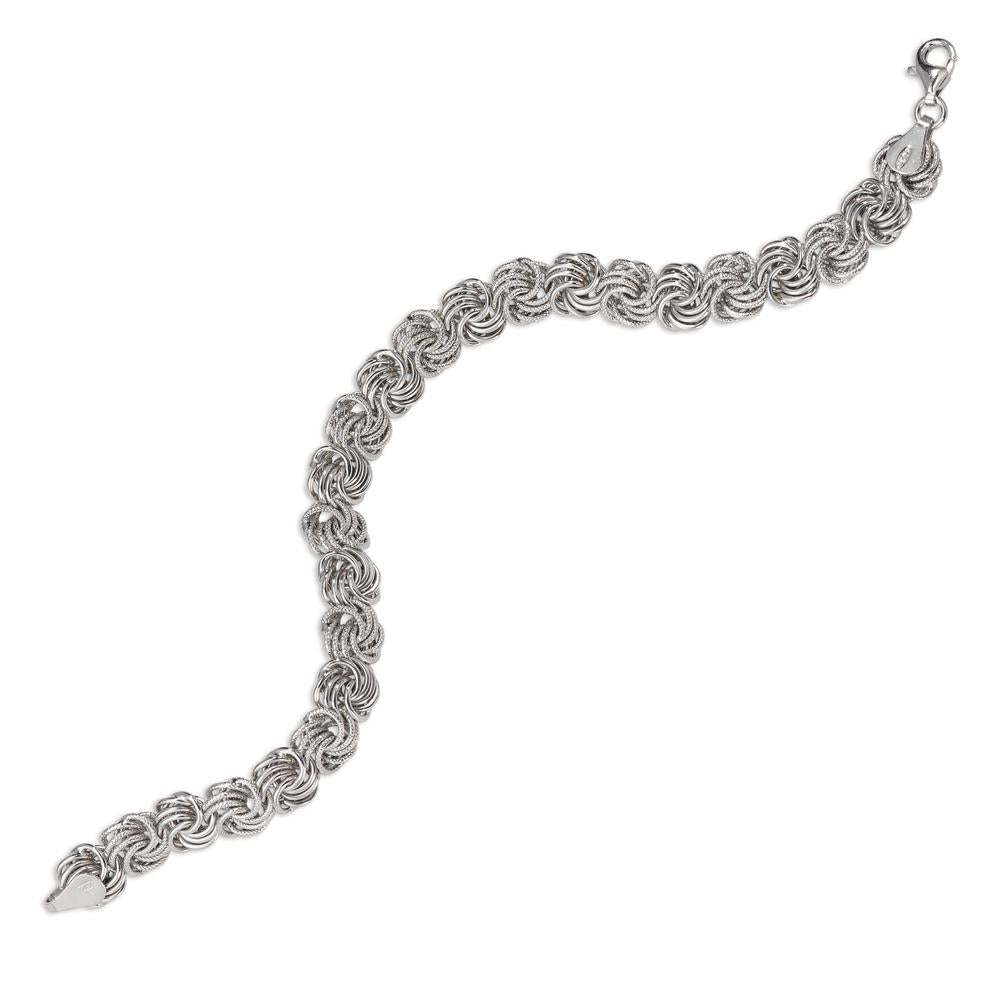 Bracelet Silver Rhodium plated 18 cm