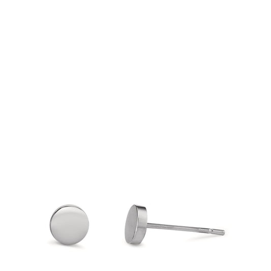 Stud earrings Stainless steel Ø5 mm