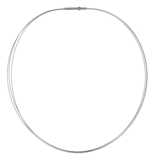 Necklace Stainless steel 42 cm Ø2 mm