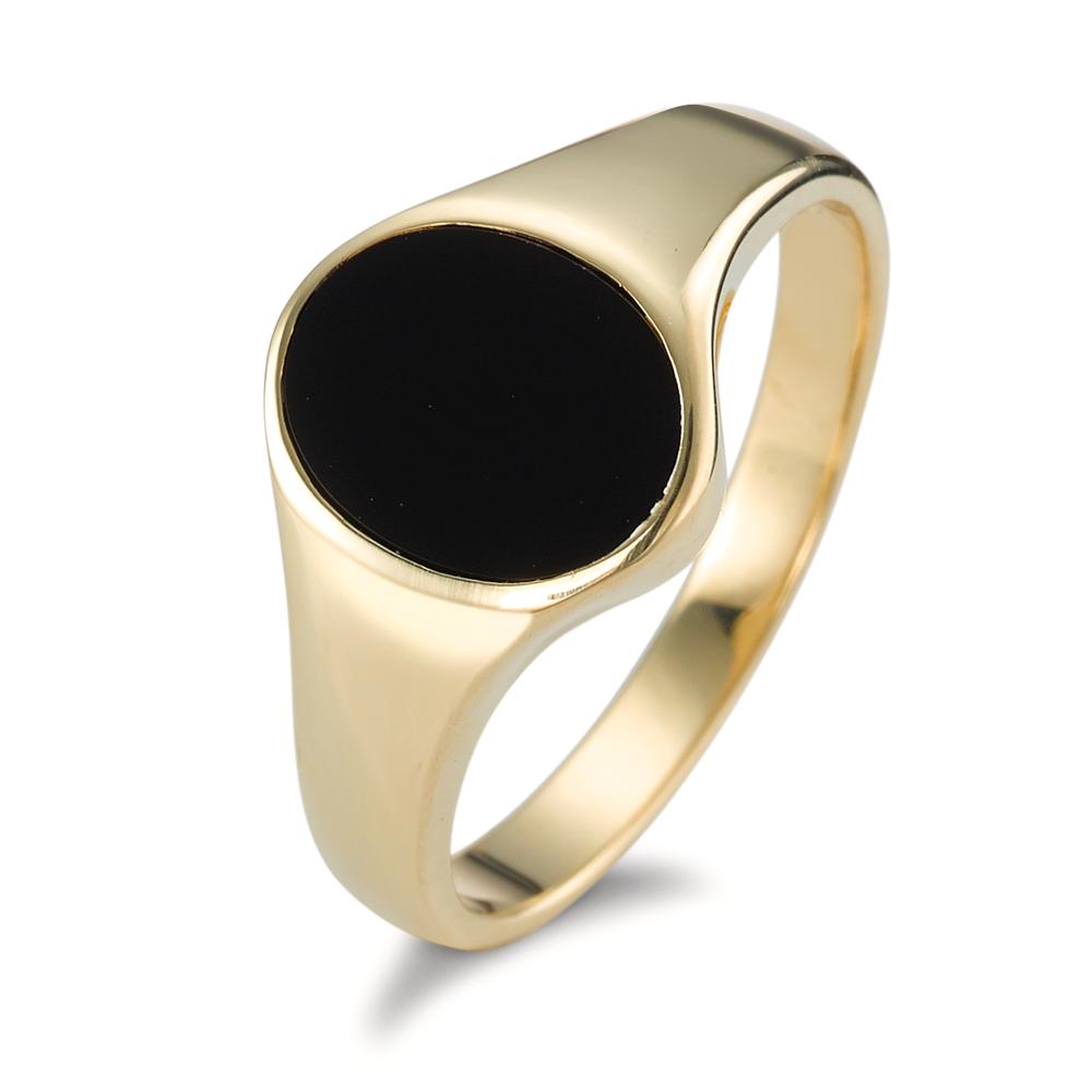 Ring 9k Yellow Gold Onyx