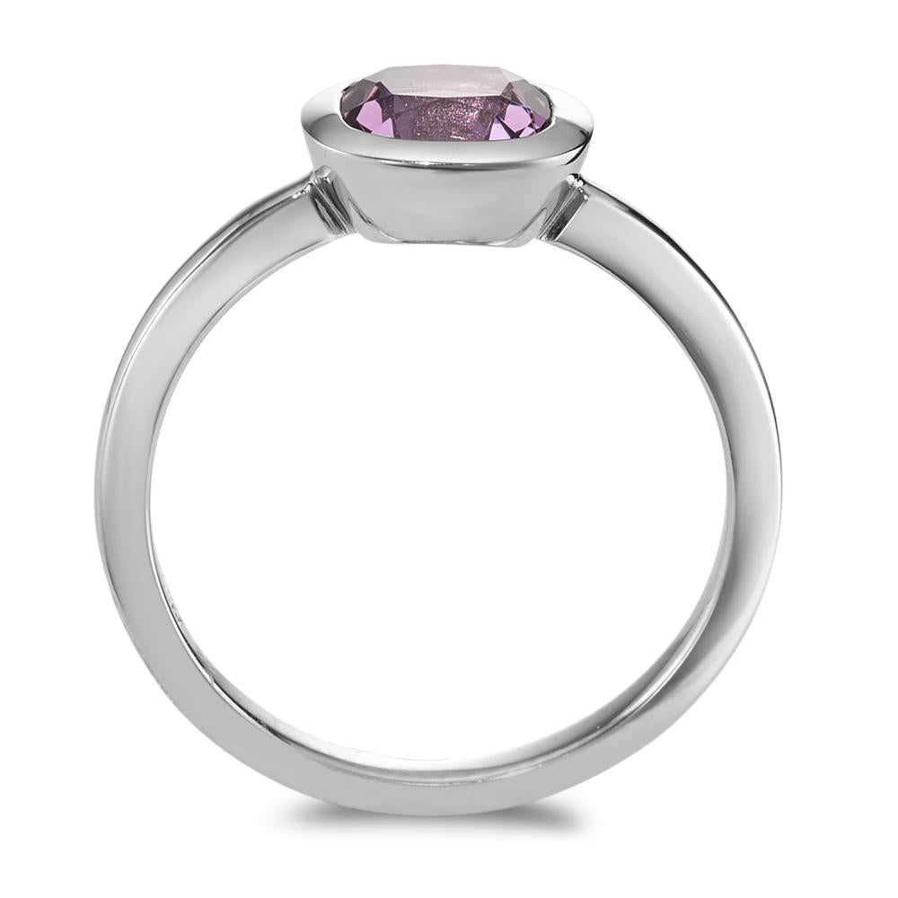 Ring 18k White Gold Amethyst