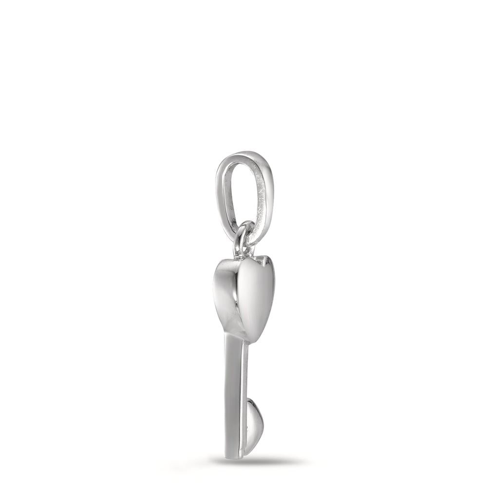 Pendant Silver Rhodium plated Key