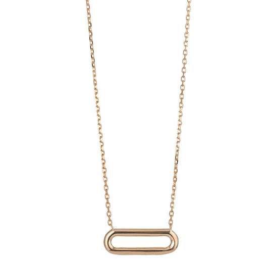 Necklace Bronze Yellow Gold plated 40-44 cm