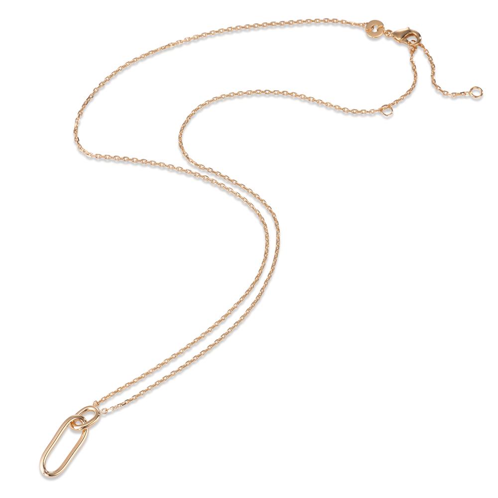 Necklace Bronze Yellow Gold plated 40-45 cm