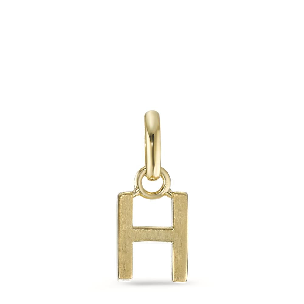 Pendant Silver Yellow Gold plated Ø6.5 mm
